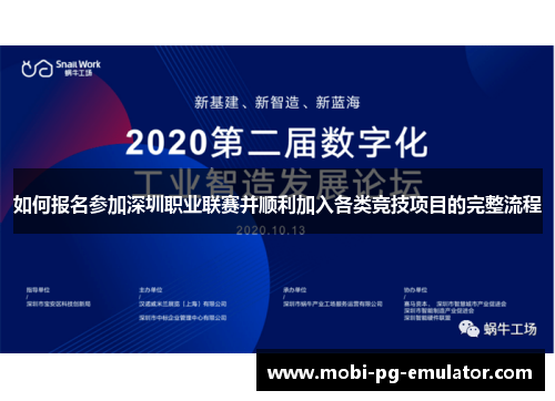 如何报名参加深圳职业联赛并顺利加入各类竞技项目的完整流程 如何报名参加深圳职业联赛并顺利加入各类竞技项目的完整流程