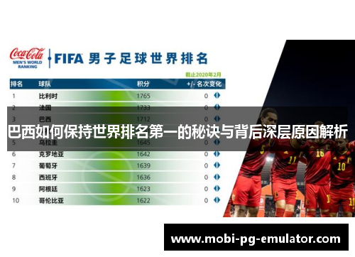 巴西如何保持世界排名第一的秘诀与背后深层原因解析 巴西如何保持世界排名第一的秘诀与背后深层原因解析